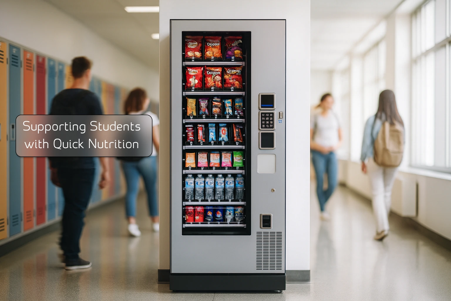 Benefits of Vending Machines in Different Sectors: Schools, Offices, Cafés & Hospitals